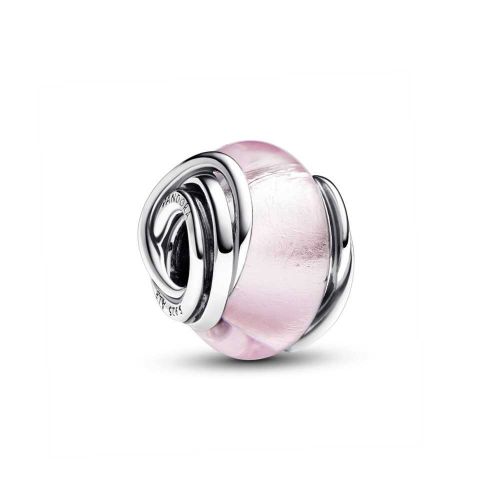 Charm Cristall de Murano Rosa Embolicat - 793241C00