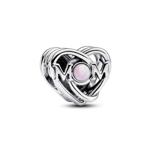 Charm en plata de llei  Cor Filigrana i Mare - 793233C01