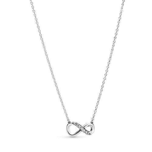 Collar de plata de llei Infinit - 398821C01-50