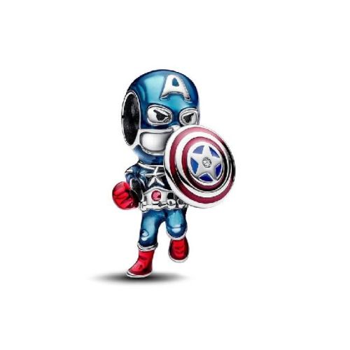 Charm de plata Capitan Amèrica - 793129C01