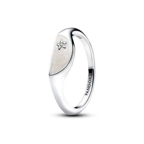 Anell Pandora ME Meitat Segell Esmaltat - 193325C01-56