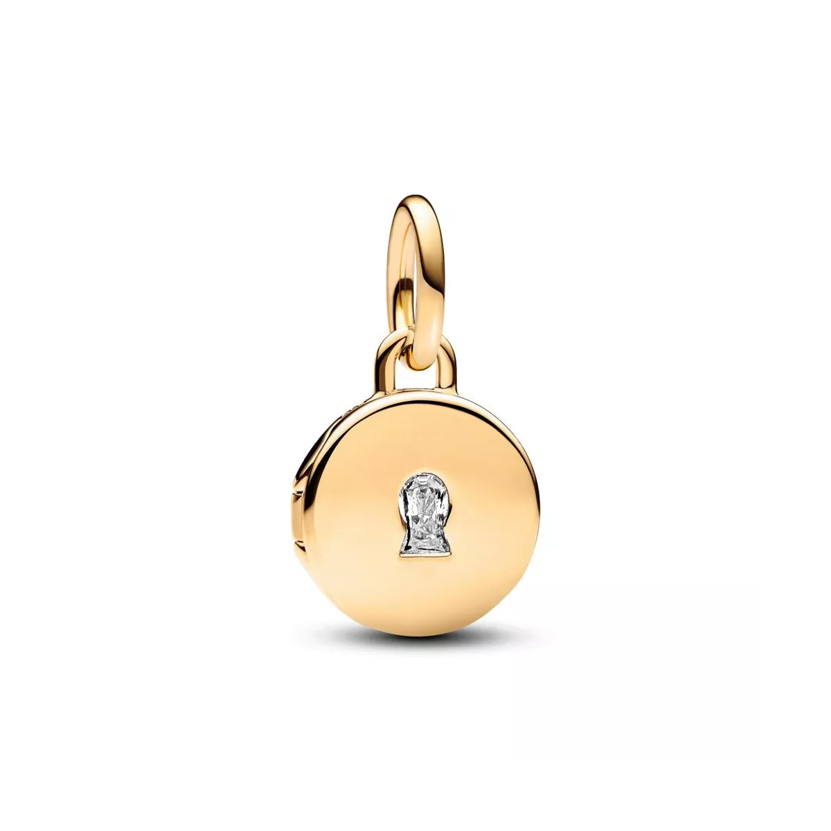 Charm Colgante en oro Medalla Grabable que se abre - 763066C01