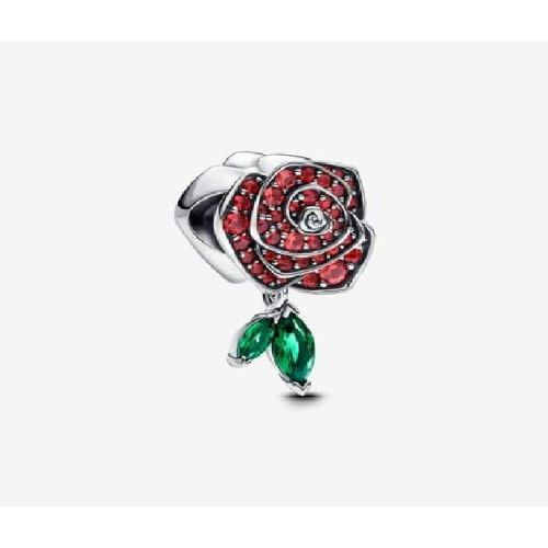 Charm en plata de llei Rosa Florint Brillant Pandora - 793201C02