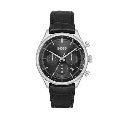 Rellotge Hugo Boss Gregor Pell Negre - 1514049