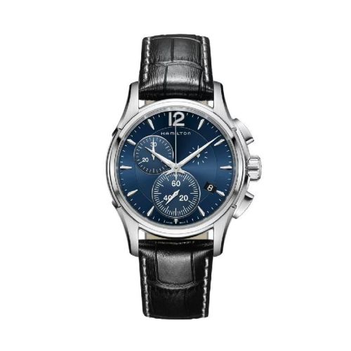 Hamilton Classic Esf Blau Pell Negre - H32612741