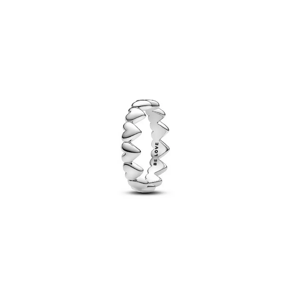 Anell Plata Fila de Cors - 193427C00-50