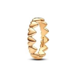 Anillo Fila Corazones Pandora 14k - 163427C00-50