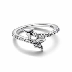 Anell en plata de llei Fletxa Brillant Pandora - 193619C01-54