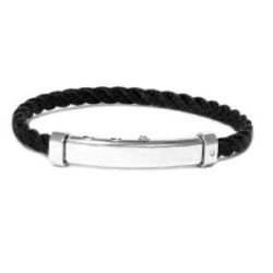 Polsera BORSARI CORDA Negre - BR-CORDA06BS