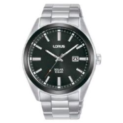 Hombre Sports Solar 3 agujas esf negra - RX335AX9