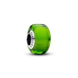 Mini Charm de Cristal de Murano Azul Verde - 793106C00