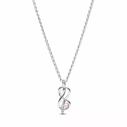 Collar Nudo Infinito Plata de primera ley - 393762C01-50