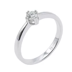 ANILLO SOLITARIO ORO BLANCO 0,20KL - 526212