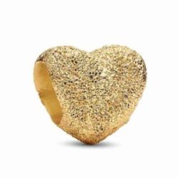 Charm Mini Corazón Textura - 764000C00