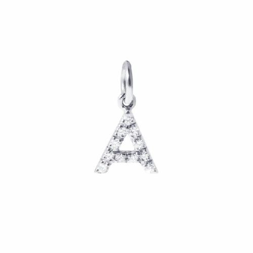 COLGANTE OB INICIIAL A DIAMANTES BLANCOS - FP1784-AB001