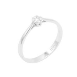 SOLITARIO  ILUSION ORO BLANCO Y BRILLANTES - FBR1188S