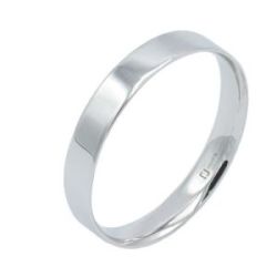 Aliança en or blanc - PLANA PRIMA