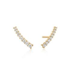 PENDIENTES ORO CON CIRCONITAS - E037-03G