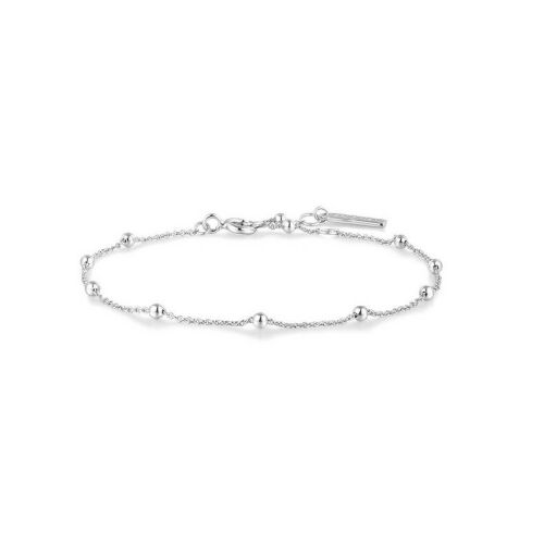 PULSERA PLATA CON BOLITAS - B058-01H