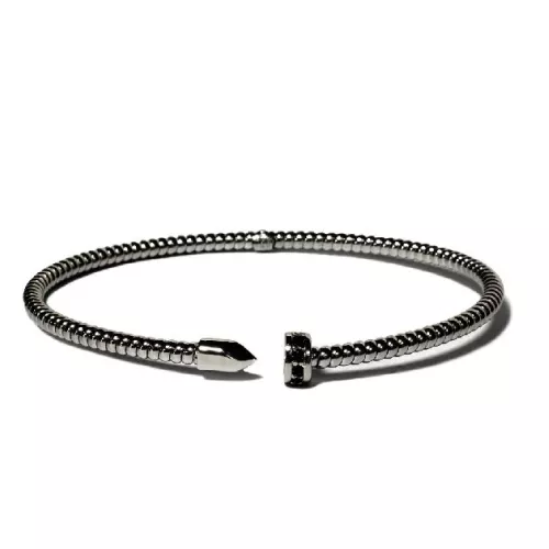 POLSERA CLAU DE PLATA NEGRA - BRISIO03CSLT/M