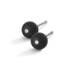 ARRACADES DE BOLA DE CARBONI AMB DIAMANT - 589142