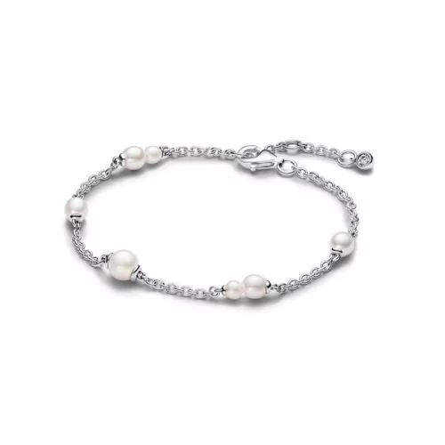 Pulsera de Cadena Estación Perlas Cultivadas de Agua Dulce - 593172C01-18