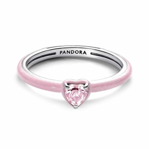 Anillo Corazón Chakra Rosa - 193088C02-54