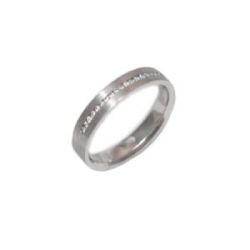 ALIANZA ORO BLANCO CON DIAMANTES - 271-00322-00