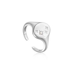 Anillo ajustable plata y ópalo - R034-02H