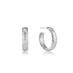 ARRECADES DE PLATA SMOOTH TWIST - E038-03H