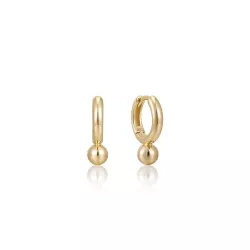 PENDIENTES SPACED OUT EN ORO - E045-02G