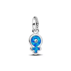 Charm Colgante en plata Opalescente Mujer Poderosa - 793181C01