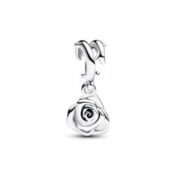 Charm Colgante en plata de ley Rosa Floreciendo - 793213C00