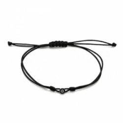 PULSERA ORO BLANCO CON DIAMANTE - PB 087873