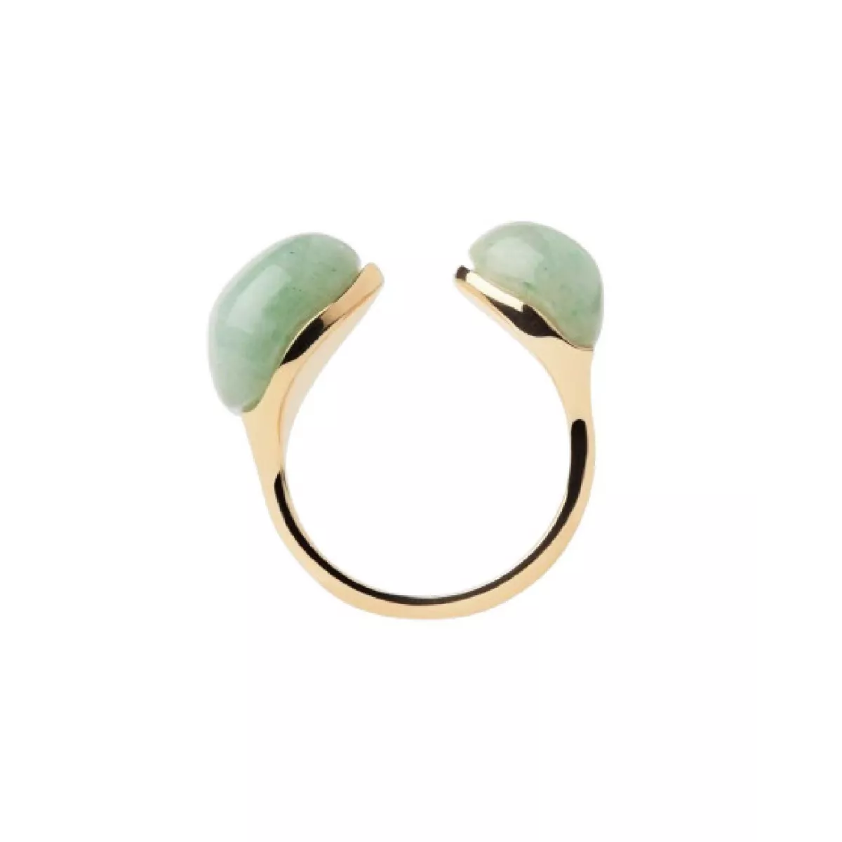 ANILLO AVENTURINA VERDE GRAVITY PDPAOLA - AN01-D39-12