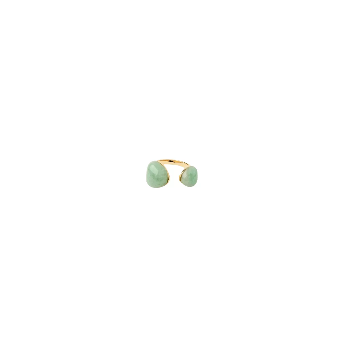 ANILLO AVENTURINA VERDE GRAVITY PDPAOLA - AN01-D39-12