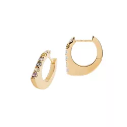 ARRECADES ARO MULTICOLOR ODA DE PDPAOLA - AR01-G18-U