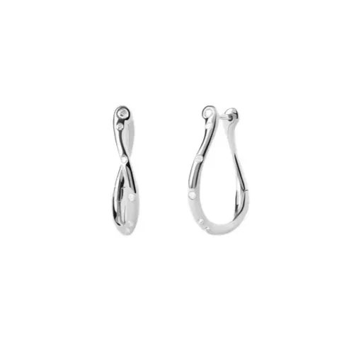 ARRECADES ARO AIR MINI PLATA DE PDPAOLA - AR02-F52-U