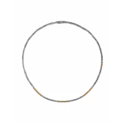 Collar de plata y oro - CSP 418