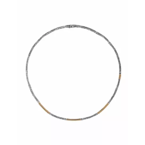 Collar de plata i or - CSP 418