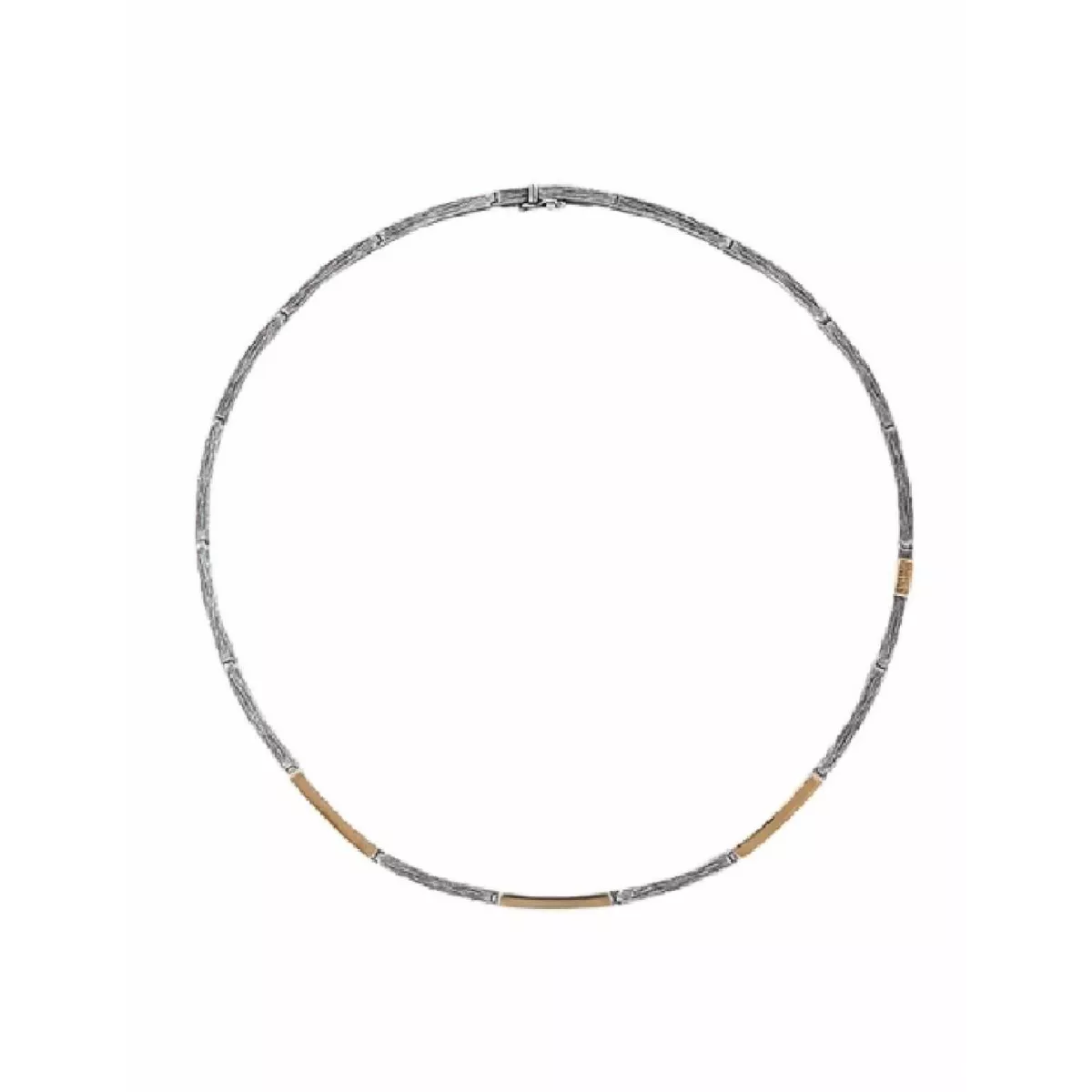 Collar de plata y oro - CSP 418