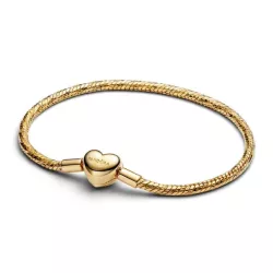 Pulsera Cadena Serpiente Cierre Corazón T19 - 564236C00-19