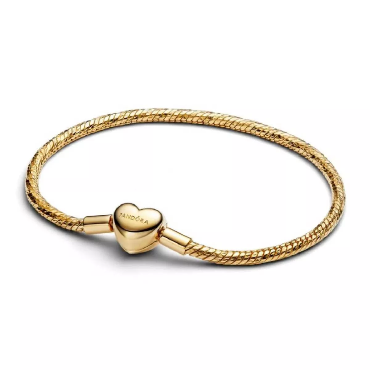 Pulsera Cadena Serpiente Cierre Corazón T19 - 564236C00-19