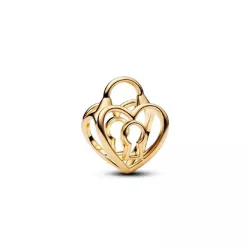 Charm de candado con corazón calado - 764358C00