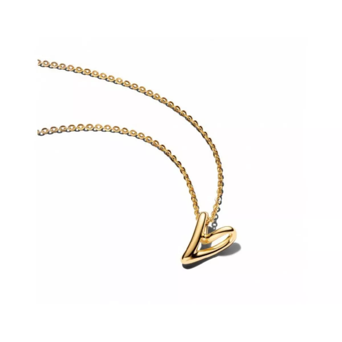 Collar Corazón Pequeño Forma Orgánica - 364360C00-45
