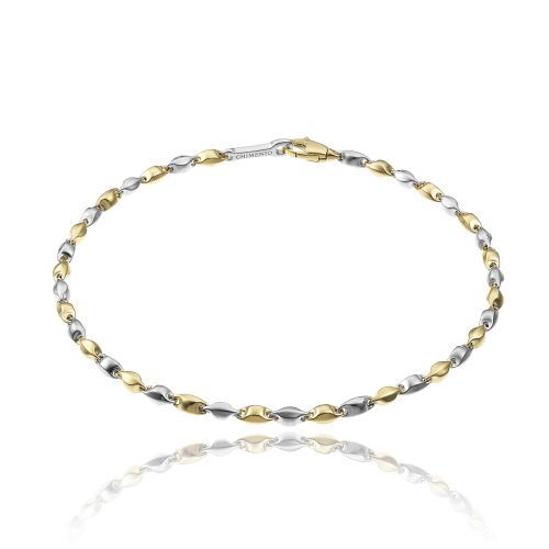 Pulsera Chimento Accenti Oro Blanco/Amarillo 18k - 1B05283ZZ2180