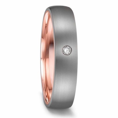 Aliança en or rosa i titani - 52660_001_DA4_2503