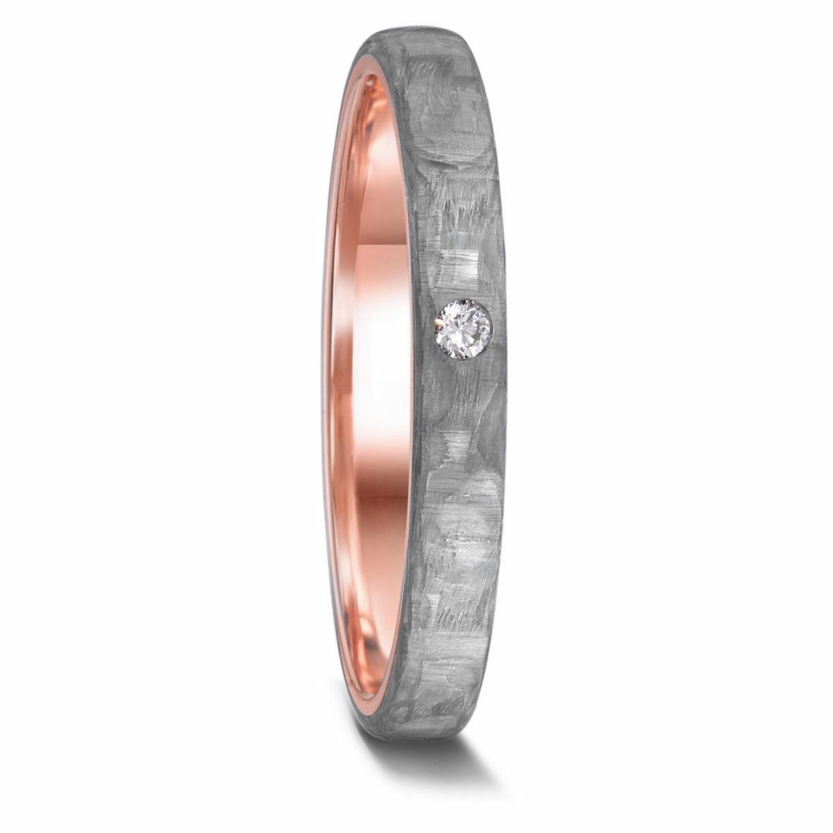 Aliança en or rosa i fibra de carboni - 52658_001_DA2_N579