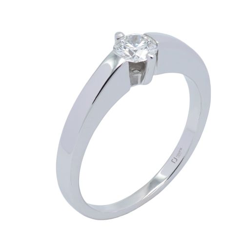 Solitari or blanc i diamant 0,40 cts. - 271212