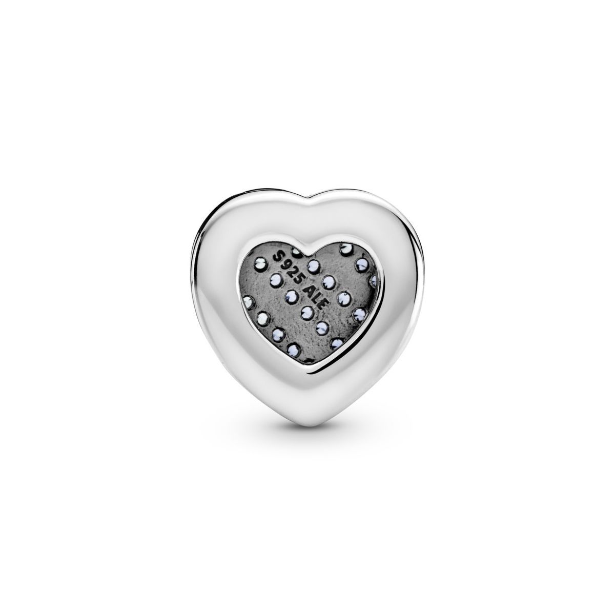 Charm Reflexions Corazón Azul en Pavé  - 799346C01